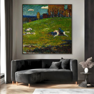 Quadro Stampa su Tela Il Cavaliere azzurro, Wassily Kandinsky - CupidoDesign