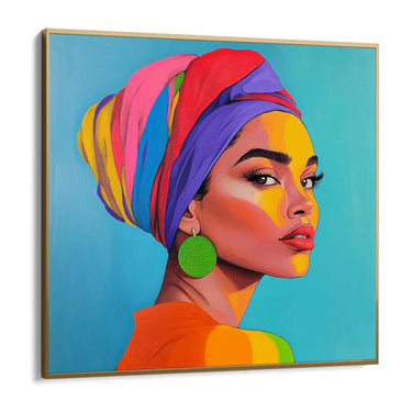 Quadro Stampa su Tela Il colore dell’anima - CupidoDesign
