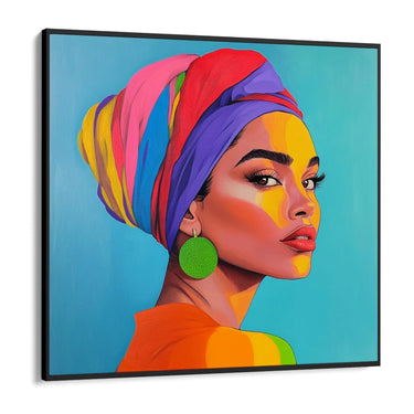 Quadro Stampa su Tela Il colore dell’anima - CupidoDesign
