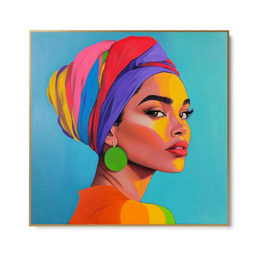 Quadro Stampa su Tela Il colore dell’anima - CupidoDesign