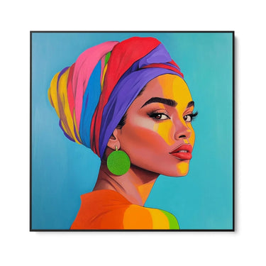 Quadro Stampa su Tela Il colore dell’anima - CupidoDesign