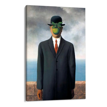 Quadro Stampa su Tela Il Figlio dell'uomo, Rene Magritte - CupidoDesign