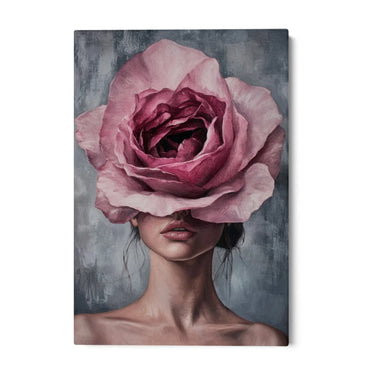 Quadro Stampa su Tela Il fiore nella notte - CupidoDesign