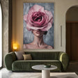 Quadro Stampa su Tela Il fiore nella notte - CupidoDesign