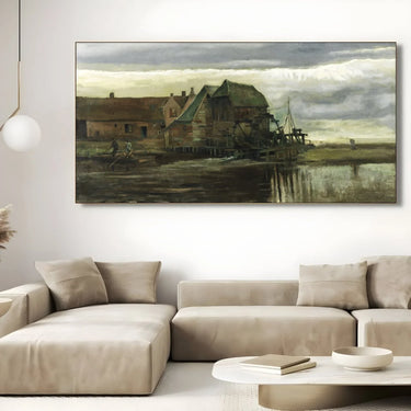 Quadro Stampa su Tela Il Mulino, Vincent Van Gogh - CupidoDesign