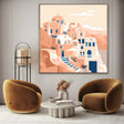 Quadro Stampa su Tela Il paese - CupidoDesign
