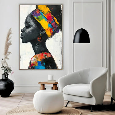 Quadro Stampa su Tela Il Profilo del destino - CupidoDesign