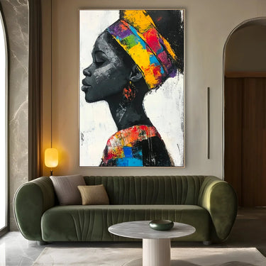 Quadro Stampa su Tela Il Profilo del destino - CupidoDesign