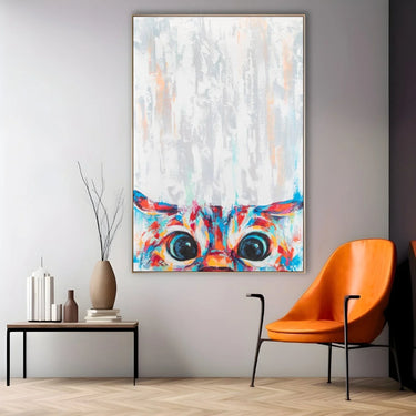 Quadro Stampa su Tela Il re della casa - CupidoDesign