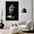 Quadro Stampa su Tela Il Silenzio del Buddha - CupidoDesign