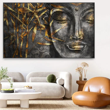 Quadro Stampa su Tela Il Sogno di Buddha 100x150cm - CupidoDesign