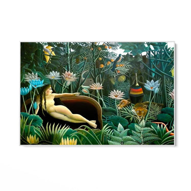 Quadro Stampa su Tela Il Sogno, Henri Rousseau - CupidoDesign