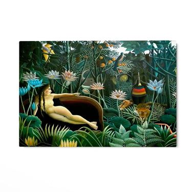 Quadro Stampa su Tela Il Sogno, Henri Rousseau - CupidoDesign