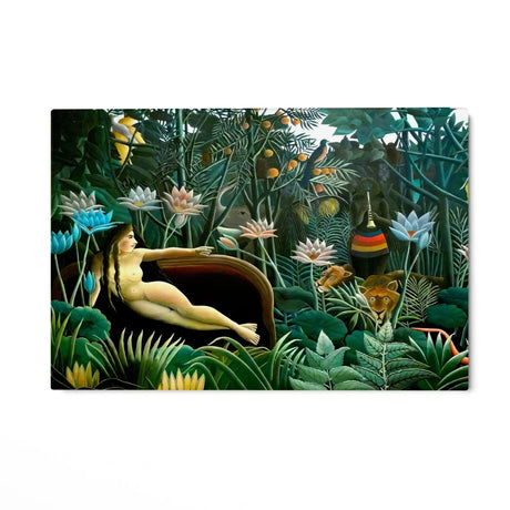 Quadro Stampa su Tela Il Sogno, Henri Rousseau - CupidoDesign