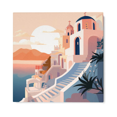 Quadro Stampa su Tela Il sole del sud - CupidoDesign