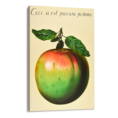 Quadro Stampa su Tela Il tradimento delle immagini II, Rene Magritte - CupidoDesign