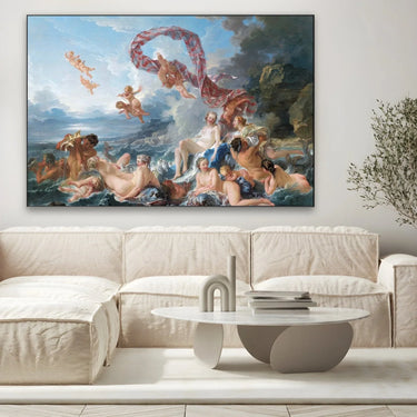 Quadro Stampa su Tela Il trionfo di Venere, François Boucher (1740) - CupidoDesign