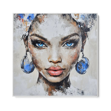 Quadro Stampa su Tela Il volto che svanisce - CupidoDesign