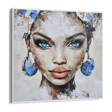 Quadro Stampa su Tela Il volto che svanisce - CupidoDesign