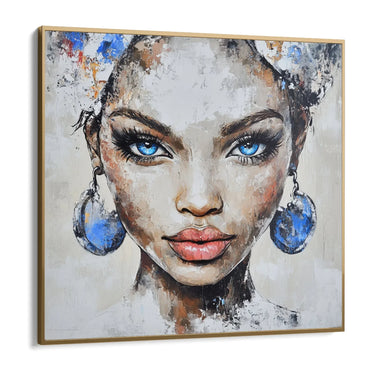 Quadro Stampa su Tela Il volto che svanisce - CupidoDesign