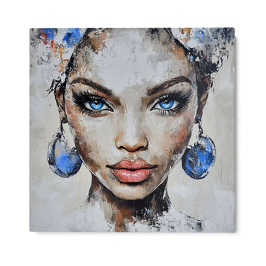 Quadro Stampa su Tela Il volto che svanisce - CupidoDesign