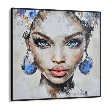 Quadro Stampa su Tela Il volto che svanisce - CupidoDesign