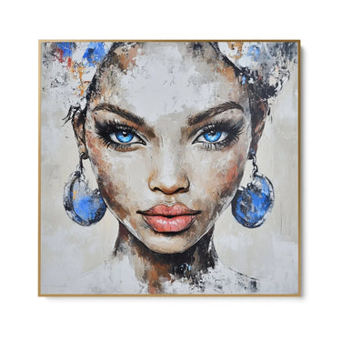 Quadro Stampa su Tela Il volto che svanisce - CupidoDesign