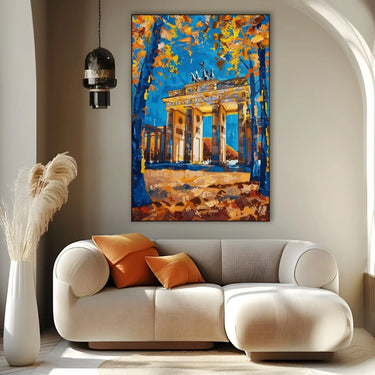 Quadro Stampa su Tela Illusione di Brandeburgo, Germania - CupidoDesign