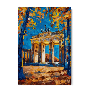 Quadro Stampa su Tela Illusione di Brandeburgo, Germania - CupidoDesign