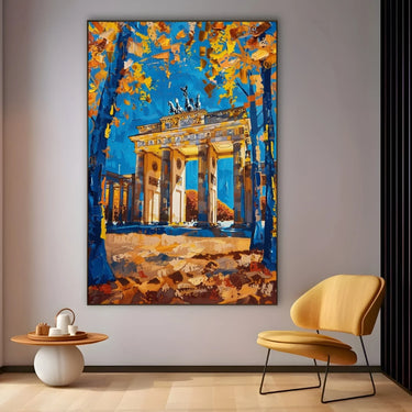Quadro Stampa su Tela Illusione di Brandeburgo, Germania - CupidoDesign