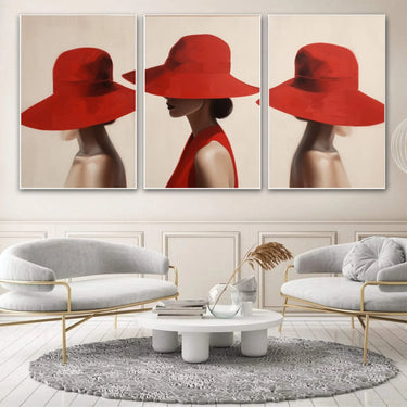 Quadro Stampa su Tela Illusione fugace - CupidoDesign