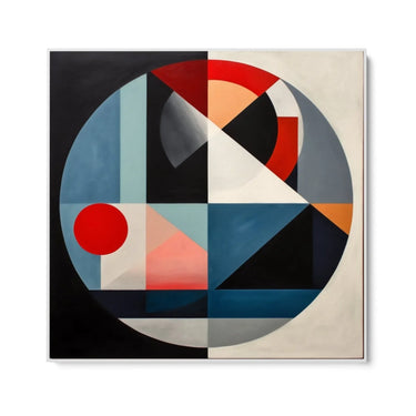 Quadro Stampa su Tela Illusione Geometrica - CupidoDesign