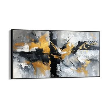 Quadro Stampa su Tela Impatto d'oro - CupidoDesign