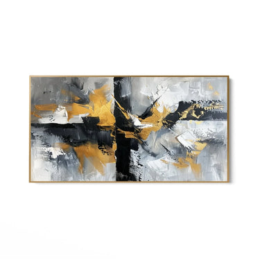 Quadro Stampa su Tela Impatto d'oro - CupidoDesign