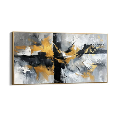 Quadro Stampa su Tela Impatto d'oro - CupidoDesign