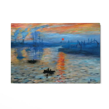 Quadro Stampa su Tela Impression Soleil Levant - Claude Monet - CupidoDesign