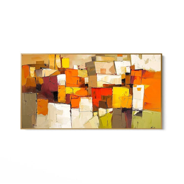 Quadro Stampa su Tela Impressione in Giallo - CupidoDesign