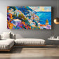 Quadro Stampa su Tela Impressioni di Positano, Italia - CupidoDesign
