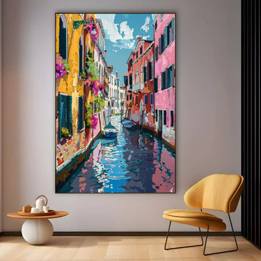 Quadro Stampa su Tela Impressioni Veneziane - CupidoDesign