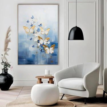 Quadro Stampa su Tela Incantevoli farfalle - CupidoDesign