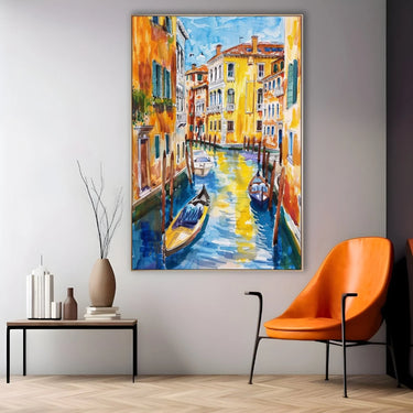 Quadro Stampa su Tela Incanti dei canali - CupidoDesign