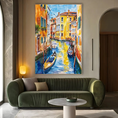 Quadro Stampa su Tela Incanti dei canali - CupidoDesign