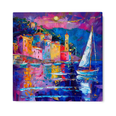 Quadro Stampa su Tela Incanto Costiero - CupidoDesign