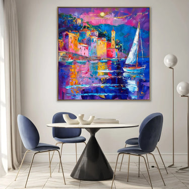 Quadro Stampa su Tela Incanto Costiero - CupidoDesign