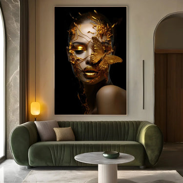 Quadro Stampa su Tela Incanto Femminile - CupidoDesign