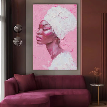 Quadro Stampa su Tela Incanto Rosato - CupidoDesign