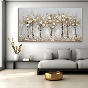 Quadro Stampa su Tela Incontro dei Fiori - CupidoDesign