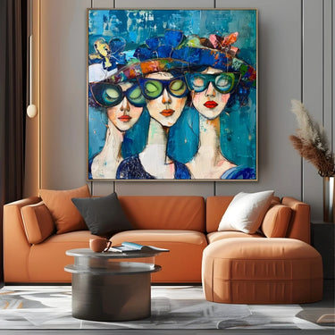 Quadro Stampa su Tela Incontro di Anime - CupidoDesign