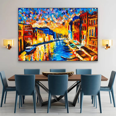 Quadro Stampa su Tela Incontro di Luce - CupidoDesign