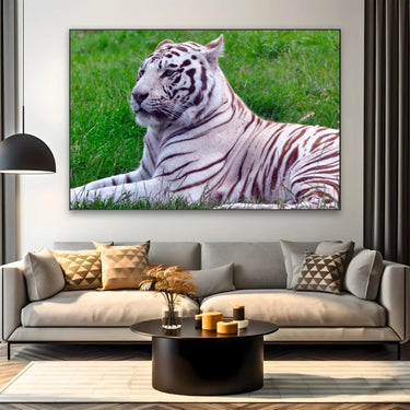 Quadro Stampa su Tela Incontro Felino - CupidoDesign